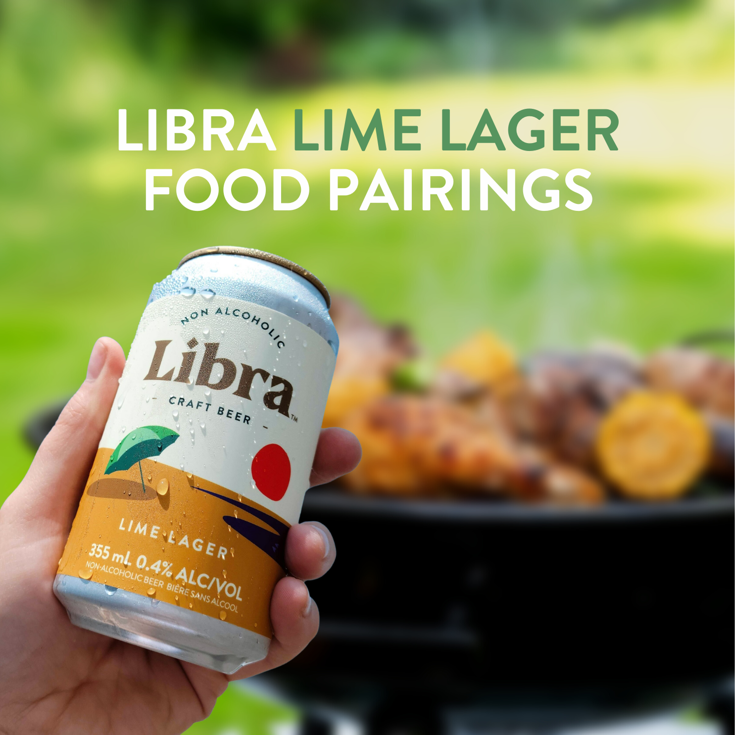 Libra Lime Lager Food Pairings 🍺🍴