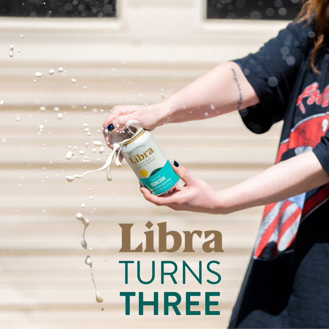 Cheers to THREE YEARS of Libra!